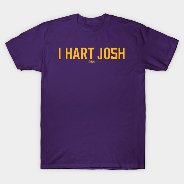 I H(e)art Josh (Yellow) T-Shirt by ForumBlueGold